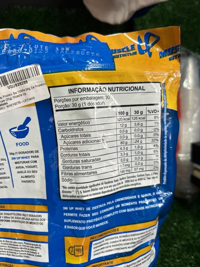 WHEY 3W 900G REFIL - Imagem 2
