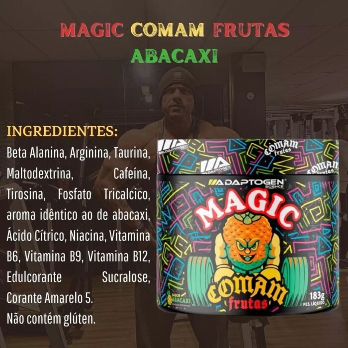 MAGIC COMAM FRUTAS 183G - Imagem 2