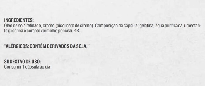 PICOLINATO DE CROMO 60CAPS - Imagem 3